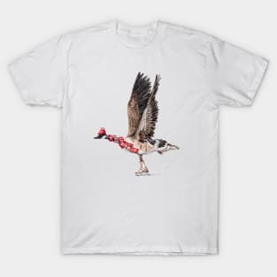 Skating Canada Goose T-Shirt